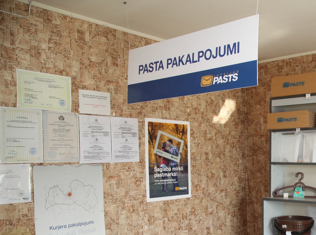 "Latvijas pasts" Gulbenē šogad plāno izveidot bērnu stūrīti