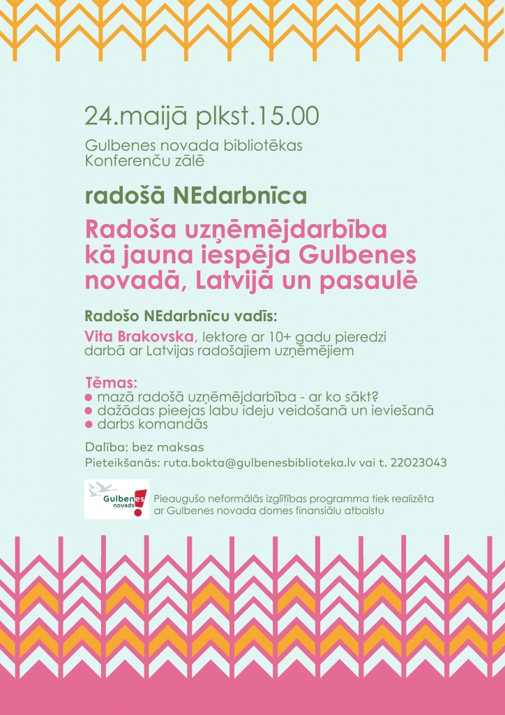 Bibliotēkā - Vitas Brakovskas radošā NEdarbnīca