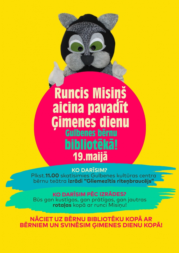 Runcis Misiņš aicina pavadīt Ģimenes dienu