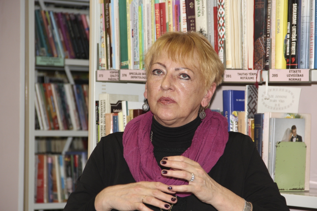 Rakstniece, kurai Latvijas liktenis nav vienaldzīgs