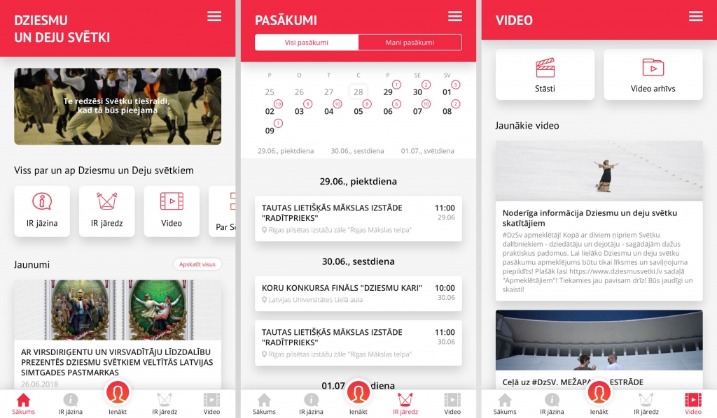 Mobilā lietotne “Svētki” jau pieejama lejupielādei
