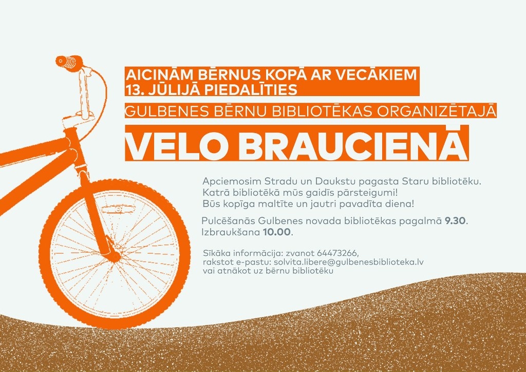 Velobrauciens – izaicinājums – jaunas tikšanās!