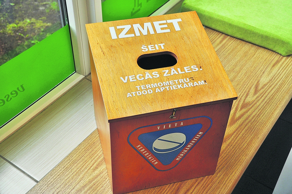 Zāles – bīstami atkritumi