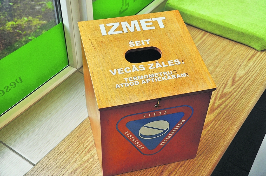 Zāles - bīstami atkritumi