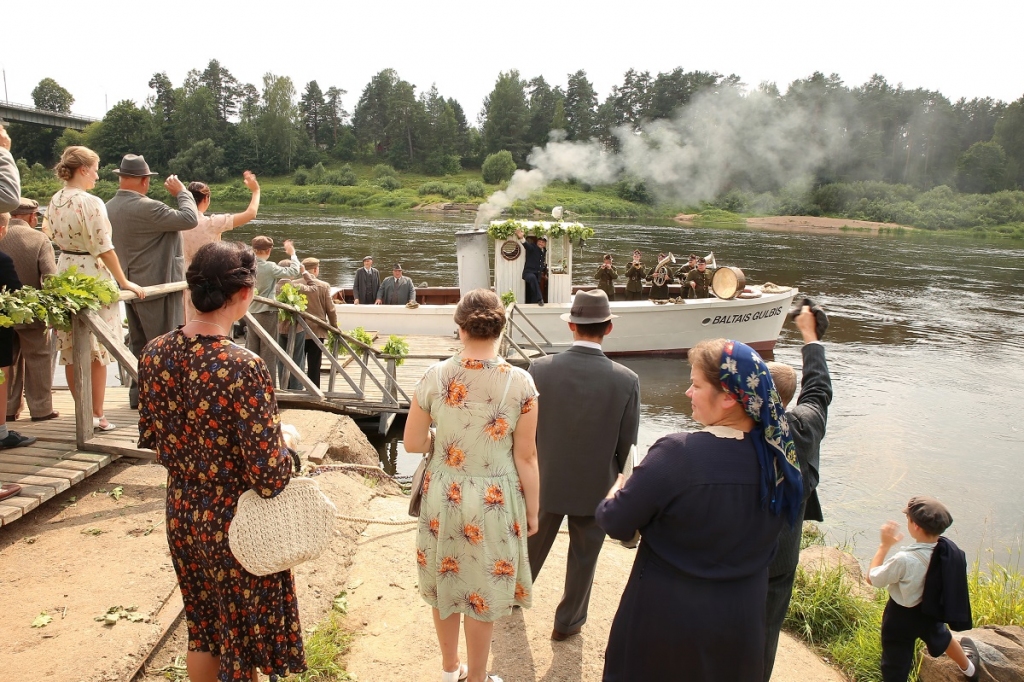 Noslēdzas Kairiša filmas “Piļsāta pi upis” filmēšana Krāslavā