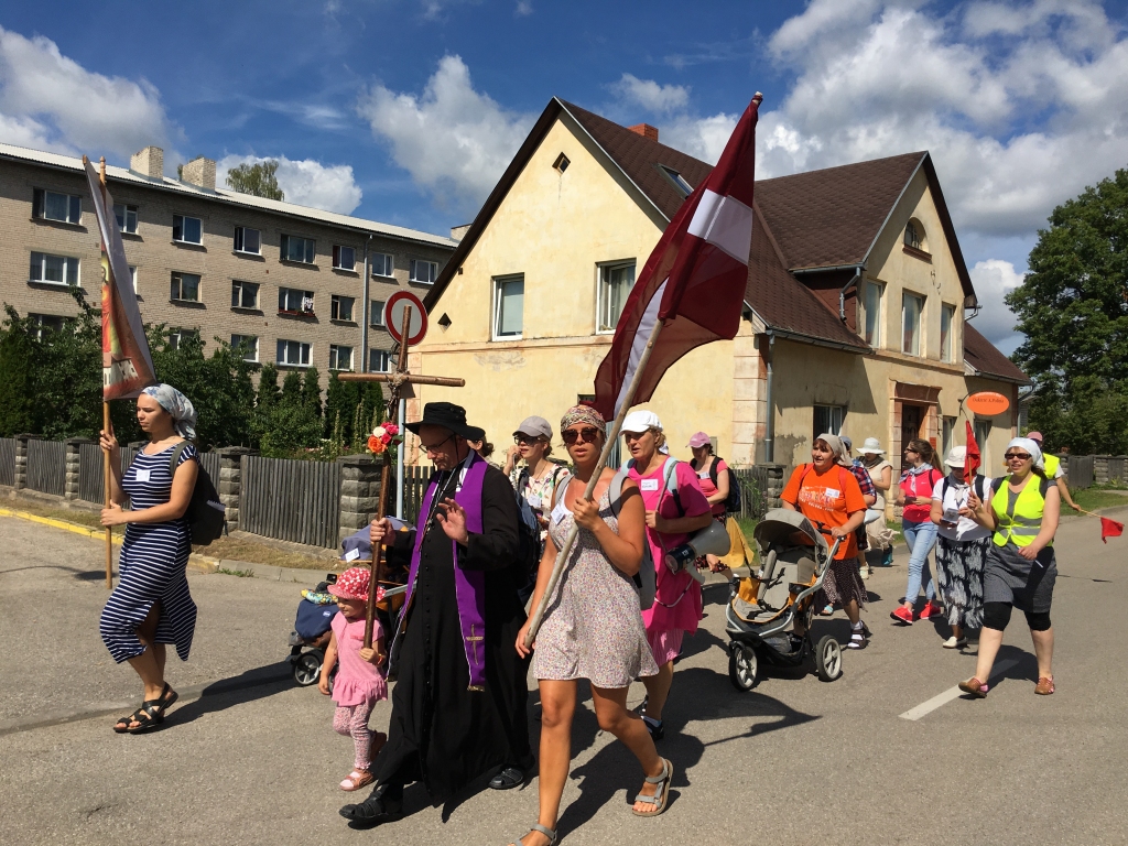 Svētceļojumā iet tie, kuriem ticību vajag kā maizi
