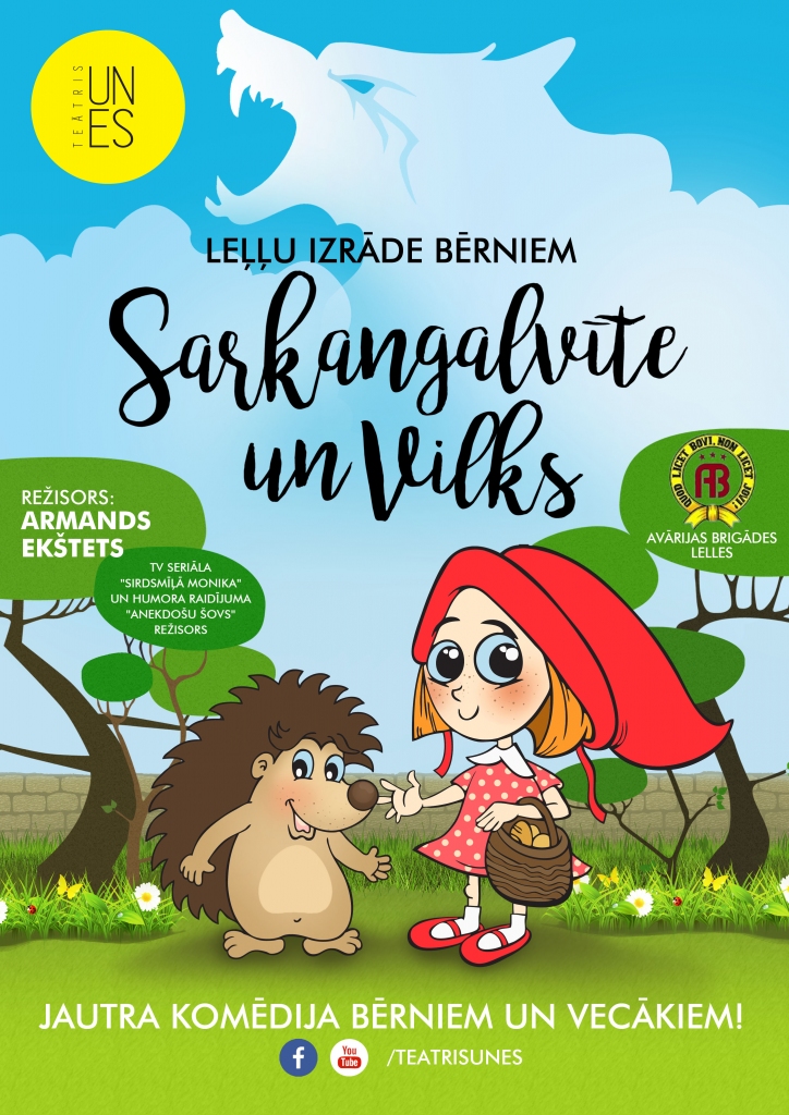 Lizumā - teātris bērniem "Sarkangalvīte un vilks"