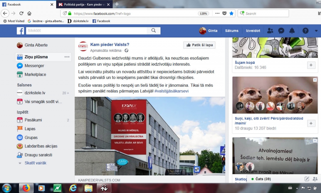 Reklāmai partijas izmanto vec ās un rada jaunas metodes
