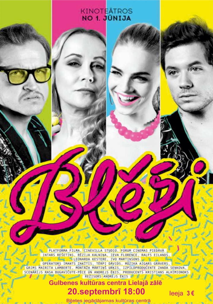 Gulbenē rādīs filmu "Blēži"