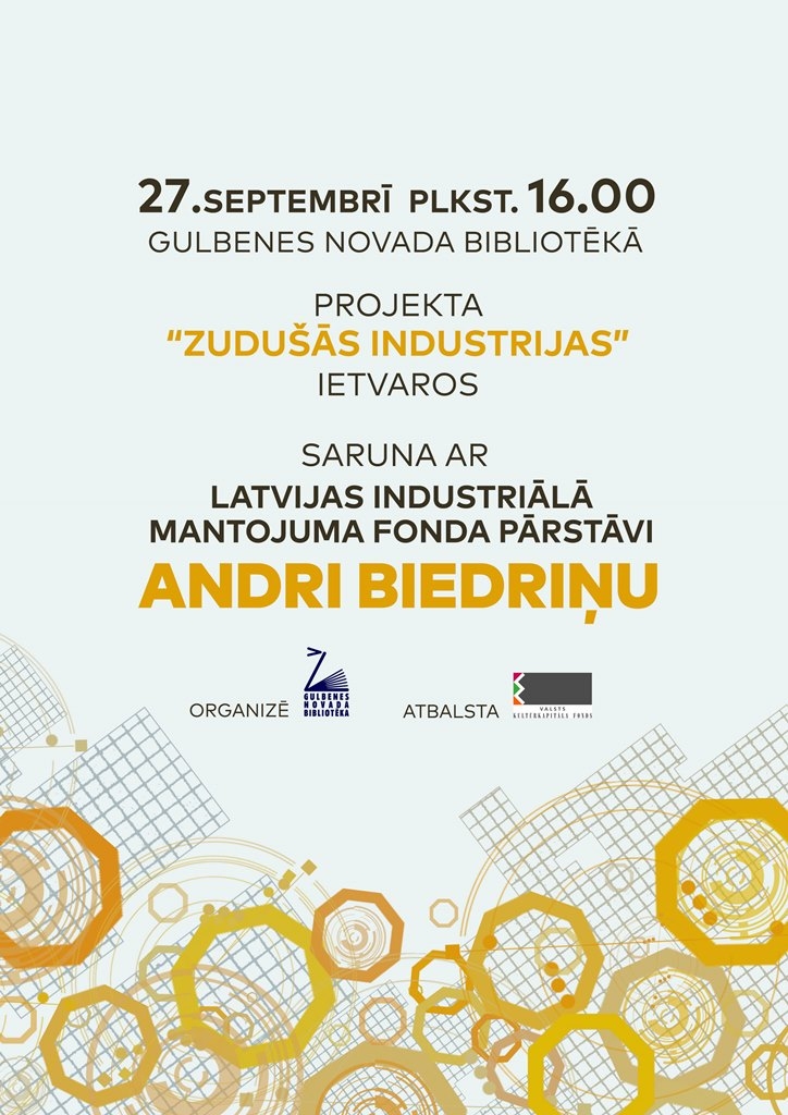 Projekta "Zudušās industrijas" pasākums