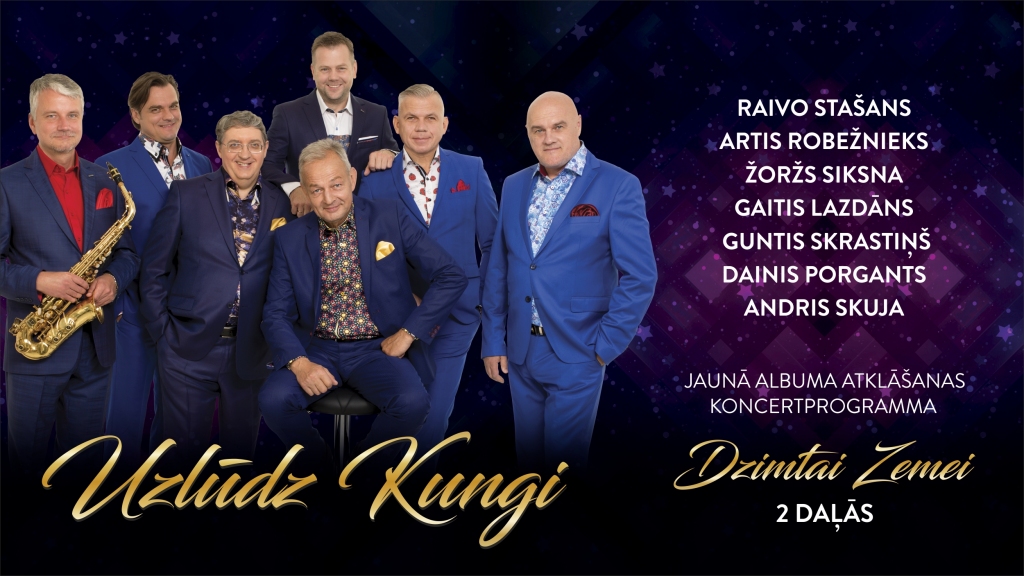 Gulbenes kultūras centrā - koncerts "Uzlūdz kungi"
