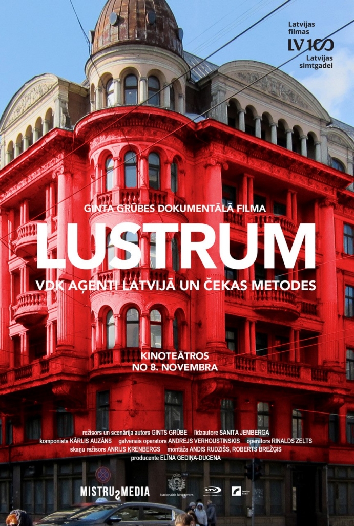 8. novembrī - pirmizrāde režisora Ginta Grūbes dokumentālajai filmai “Lustrum”