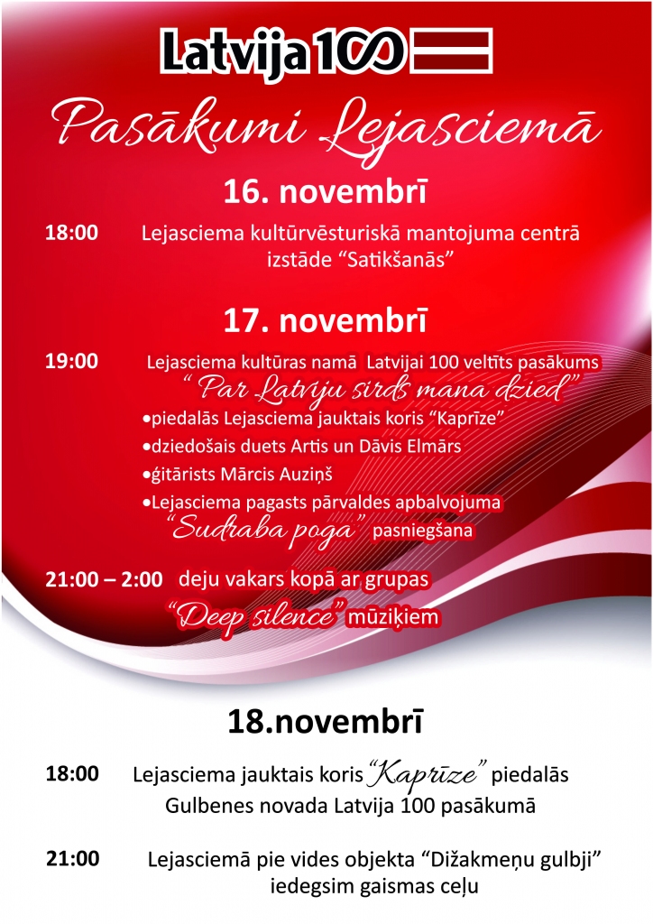 Lejasciemā iedegs Gaismas ceļu