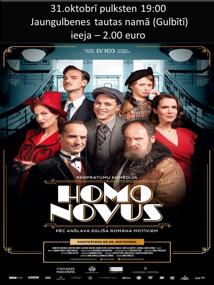 Jaungulbenē - pārpratumu komēdija "Homo Novus"