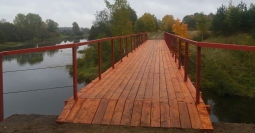 Dzelzceļa tiltu pār Tirzas upi pielāgo kājāmgājējiem un velobraucējiem