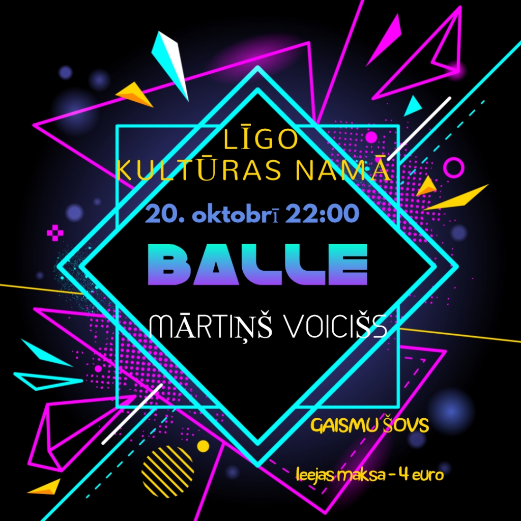 Līgo kultūras namā - izrāde un balle