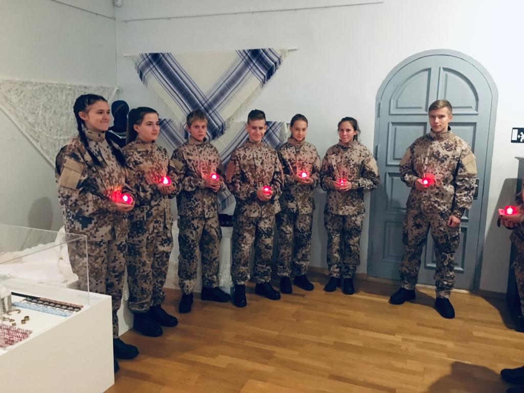 Lāčplēša dienā uzņem jaunsargu rindās 