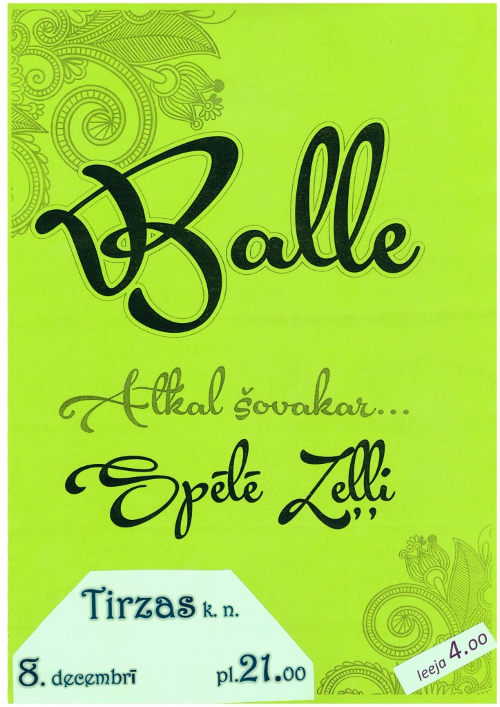 Tirzā - balle