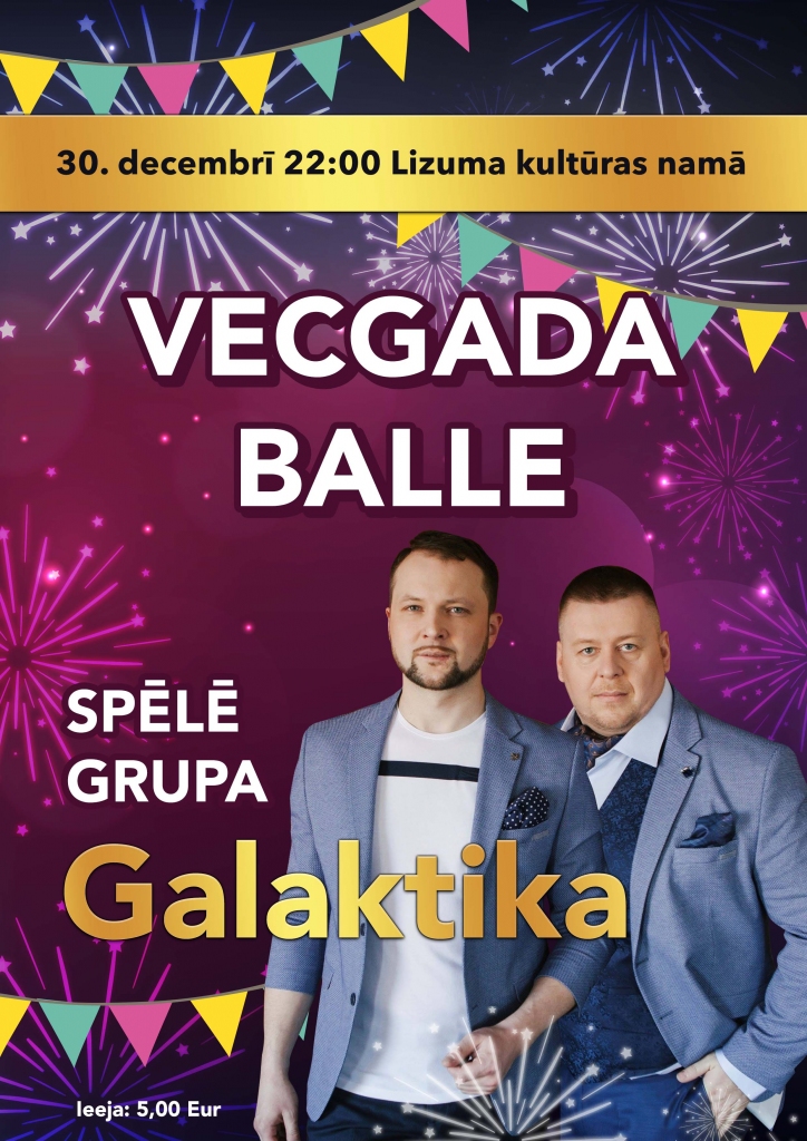 Lizuma kultūras namā - Vecagada balle