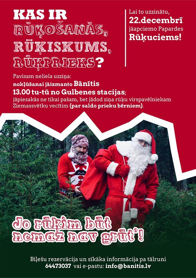 Laižam rūķoties ar tvaiku!