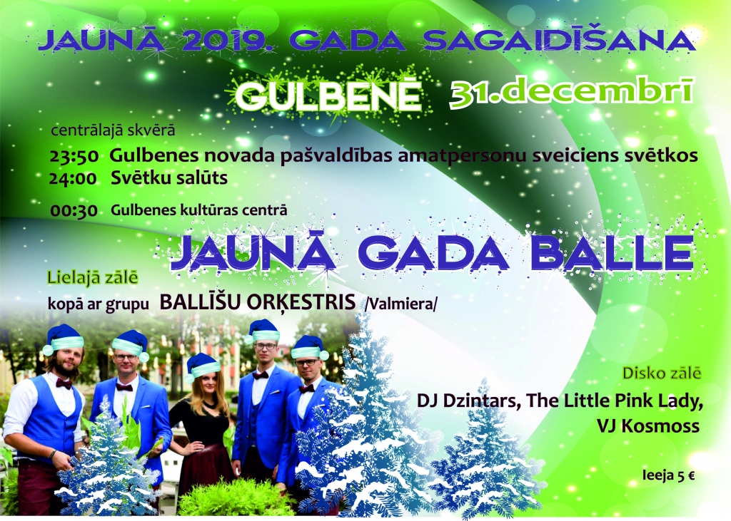 Jaunā gada balle Gulbenē