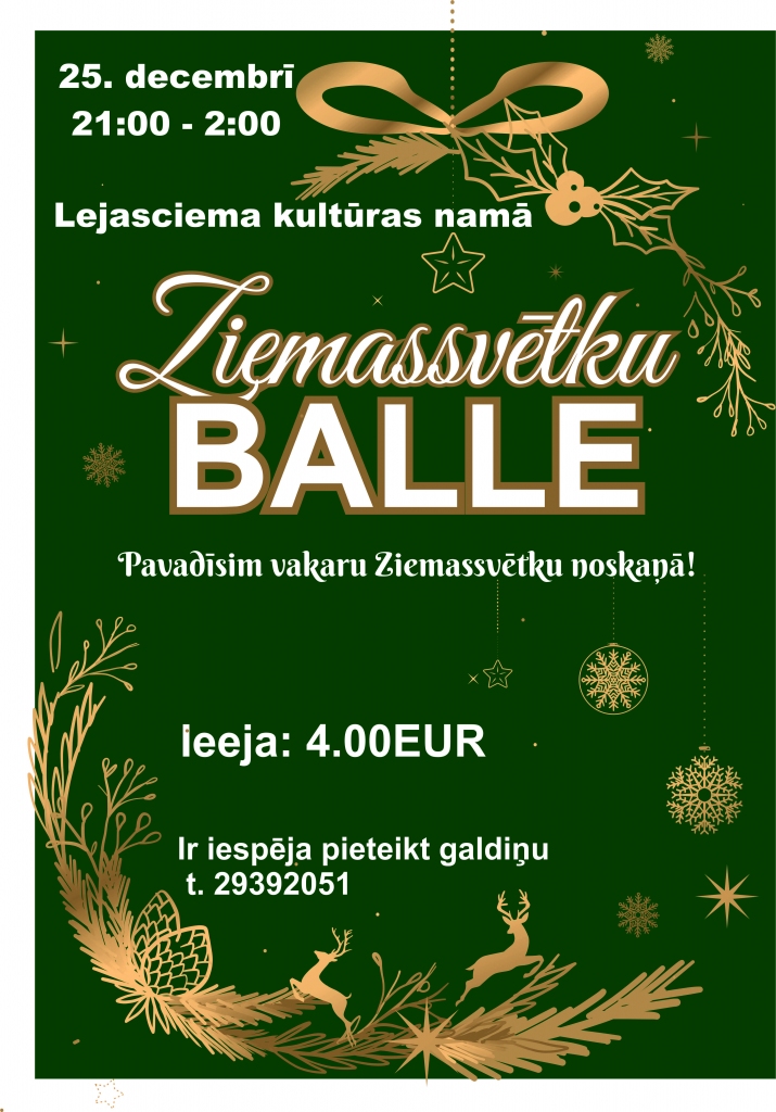 Lejasciemā - Ziemassvētku balle