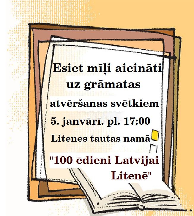 Grāmatas "100 ēdieni Latvijai Litenē" atvēršanas svētki