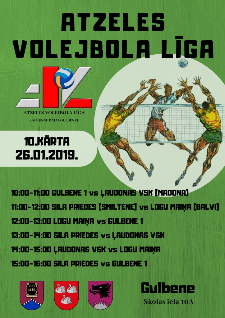 Atzeles volejbola līgas 10.kārta