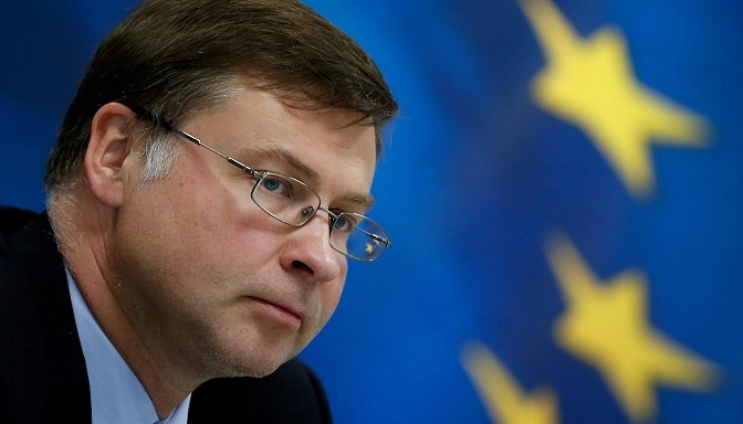 EP vēlēšanas: "Jaunās vienotības" saraksta pirmais numurs būs EK viceprezidents Dombrovskis