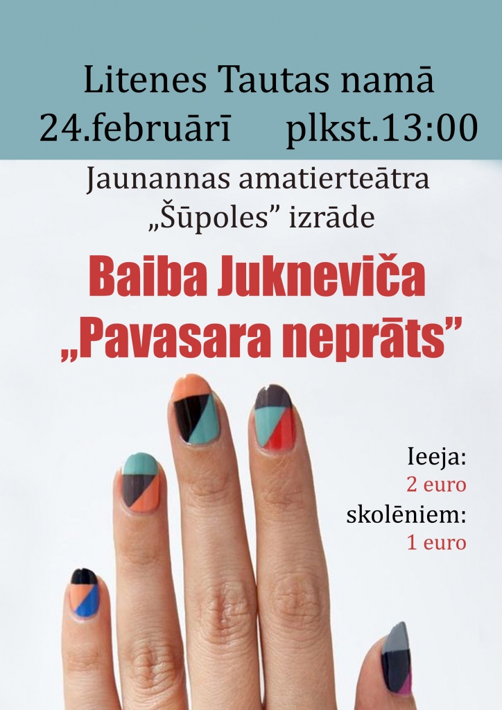 Litenē ar izrādi ciemojas Jaunannas amatierteātris