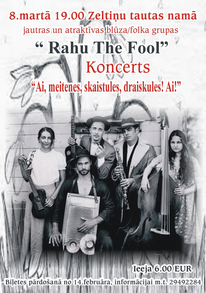 Zeltiņos -  blūza/folka grupas "Rahu The Fool" koncerts
