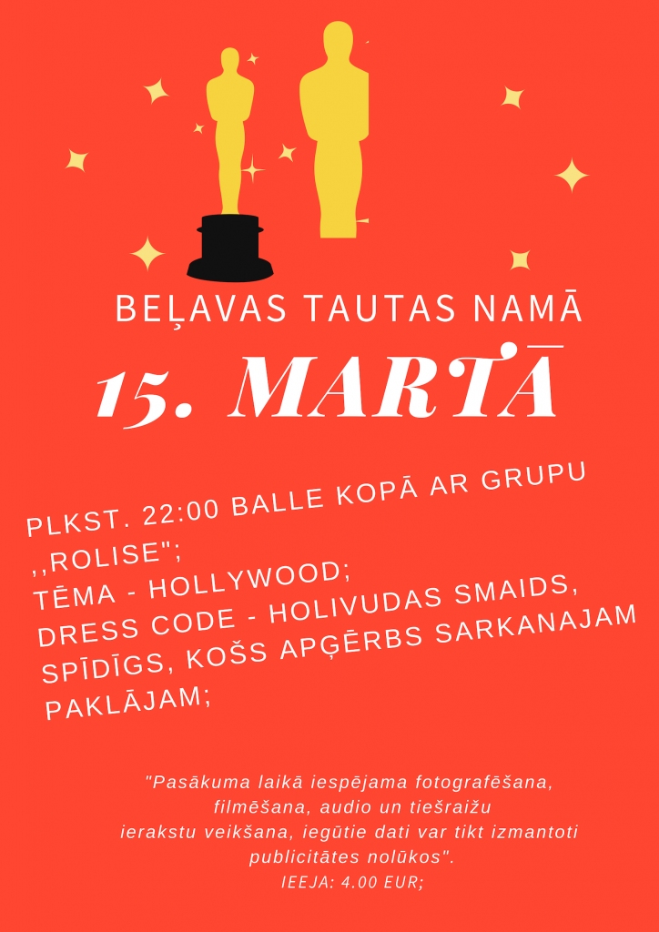 Beļavā - balle kopā ar grupu "Rolise"
