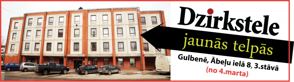 "Dzirkstele" - jaunās telpās!