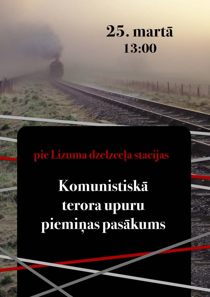 Komunistiskā terora upuru piemiņas pasākums Lizumā