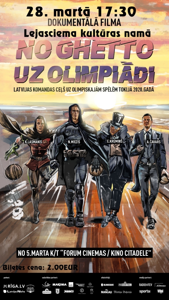 Lejasciemā - dokumentālā filma "No Ghetto uz olimpiādi"