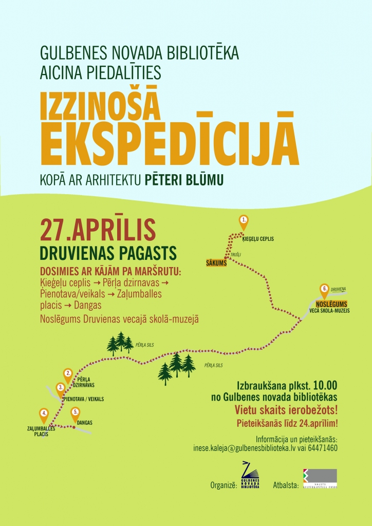 Izzinoša ekspedīcija Druvienas pagastā