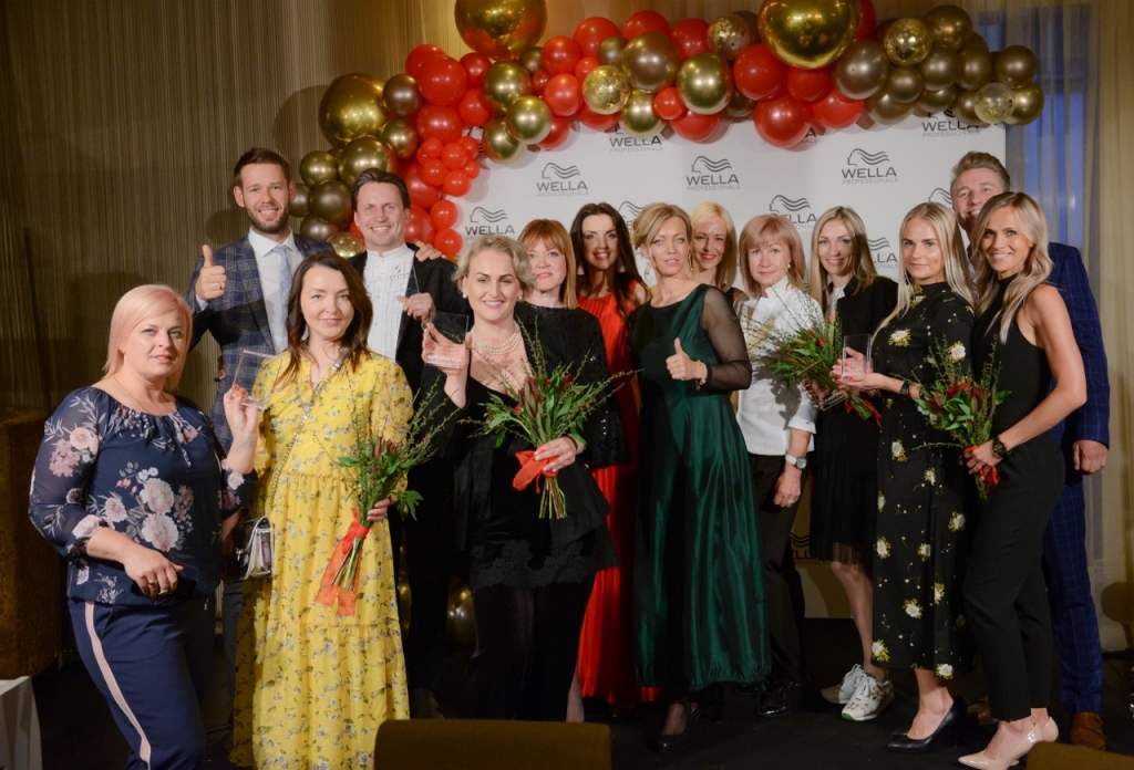Wella Professionals svinīgajās vakariņās piedalās arī salona "Tīna Lux" pārstāves