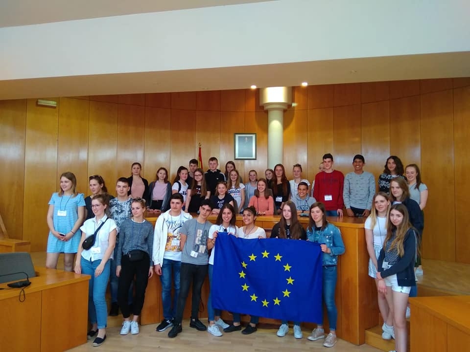 FOTO: Gulbenes novada valsts ģimnāzijas jaunieši pie Erasmus+ draugiem Spānijā