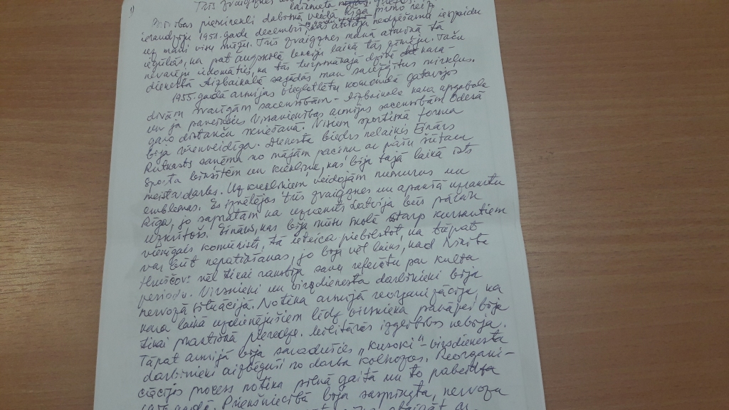 Pētnieki aicina Gulbenes novada iedzīvotājus dalīties ar dienasgrāmatām, atmiņu vēstījumiem un rakstītiem dzīvesstāstiem