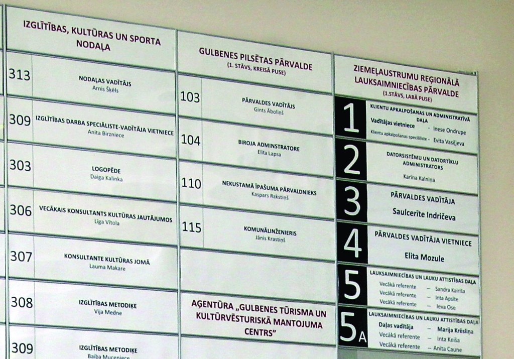 Turpinās strukturālas pārmaiņas administrācijā