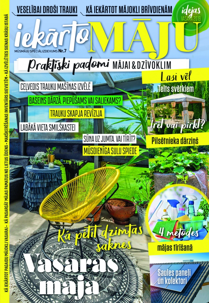 Ko lasīt žurnālā “Iekārto Māju”?