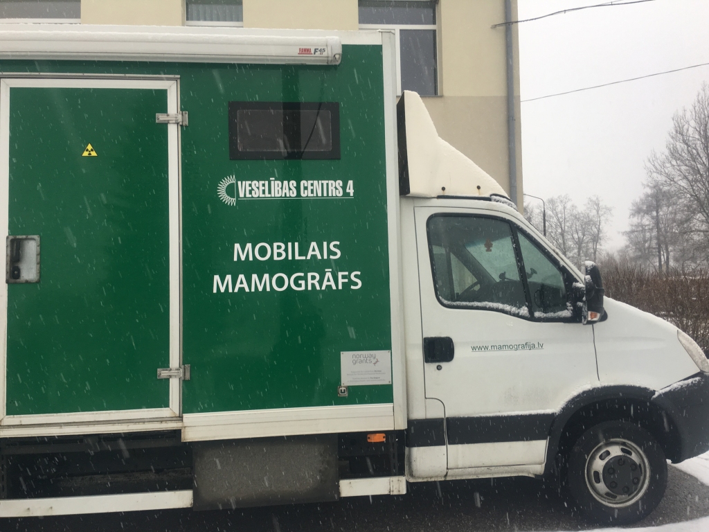 Mobilais mamogrāfs tomēr brauc uz Gulbeni