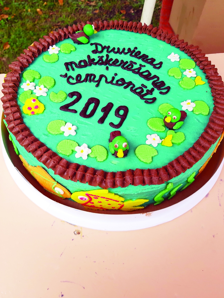 Druvienā makšķernieku netrūkst