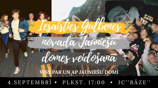 Aicina iesaistīties novada Jauniešu domes veidošanā
