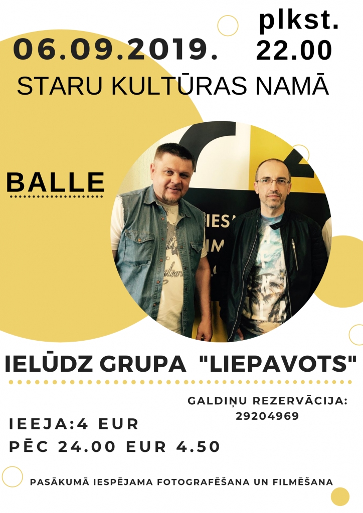 Staros - balle ar grupu "Liepavots"