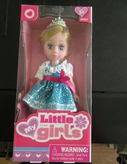 Tirgotājs atsauc lelli "My Little Girls", kas var ietekmēt reproduktīvo veselību