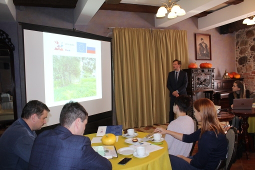 Gulbenē tiekas projekta "Parki bez robežām" partneri 