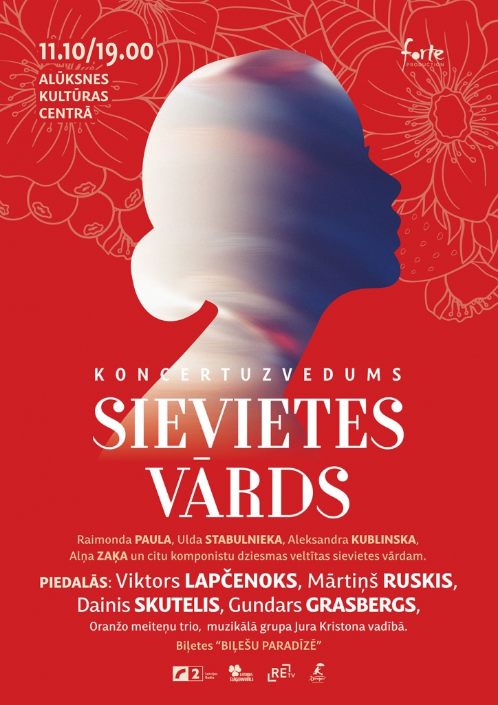 Alūksnē - mīlestības koncertuzvedums “Sievietes vārds”