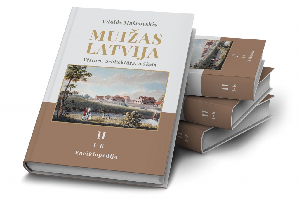 Izdod unikālās enciklopēdijas “Muižas Latvijā” 2. sējumu