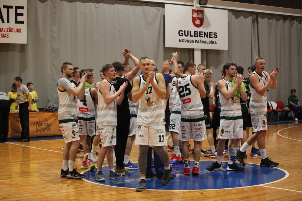 Basketbols: "Gulbenes Buki" pārliecinoši pieveic "Ezerzeme/Rēzekne" komandu